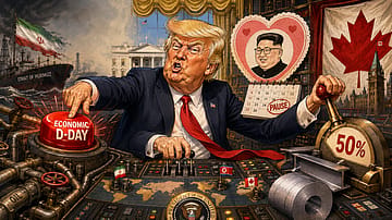Trump worked three levers at once: sanctions for Tehran, sweet talk for Kim and a ticking tariff clock for Ottawa. In his command room, foreign policy looked less like diplomacy and more like speed chess