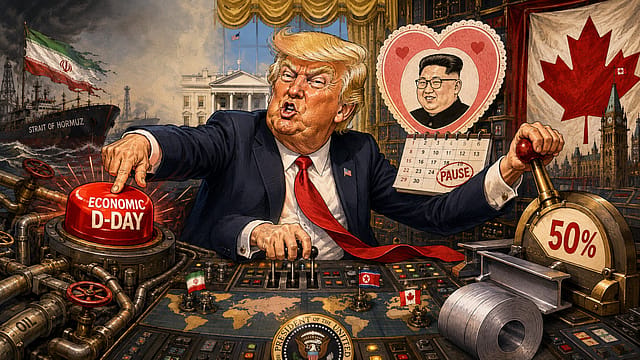 Trump’s Morning Menu: ‘Economic D-Day’ for Iran, Love for Kim and a Tariff Timeout for Canada