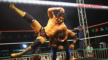 Indians have been among pro wrestling’s biggest fans. A new promotion tries to bring the action closer home
