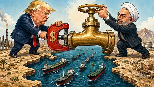 Trump’s ‘Economic D-Day’ vs Iran’s Oil Chokehold: Who Blinks First at Hormuz?