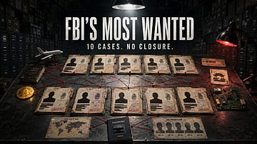 Ten files. Ten trails that vanished somewhere between an airport, a railway station and a new identity. The faces may have aged, but the FBI has not closed the hunt