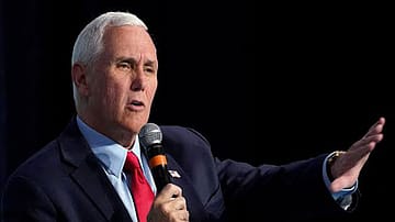 The missiles haven't stopped. Neither, Mike Pence says, has Ukraine's momentum