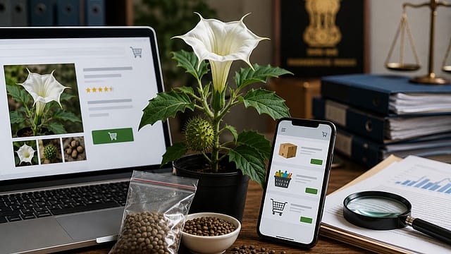 Devil's Trumpet was just a click away: How datura triggered Karnataka's crackdown on Amazon, Instamart, BigBasket