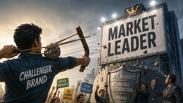 David Has Bought a Billboard: Why Challenger Brands Keep Throwing Stones at Market Leaders