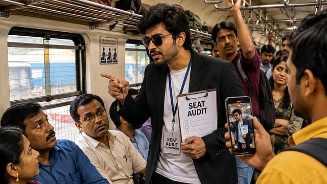 ‘Seat Audit, Please!’: Mumbai Creator Invented a New Railway Department. The Railways Were Not Amused