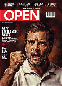 open magazine cover open magazine cover