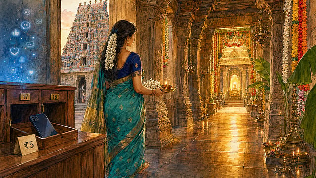NO REELS BEFORE THE DEITY | Why Tamil Nadu Temples Are Charging ₹5 to Leave the Phone Outside