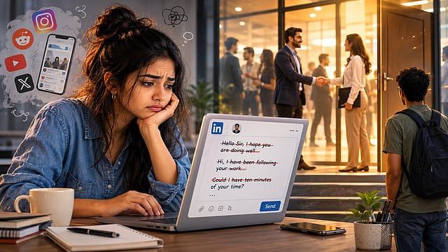 GEN Z NETWORKING CRISIS | 500+ Connections, Nobody to Call: Why 83% of Young Indians Hesitate to Network