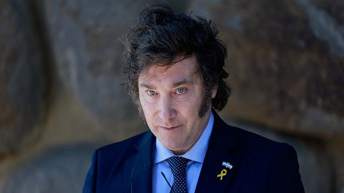 Argentine President Javier Milei
