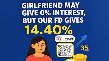 THECOS demonstrates how quickly one cheap joke can resurrect the old order. 'He' owns the capital. 'She' owes the attention. The brand converts his rejection into a sales proposition and calls the transaction humour