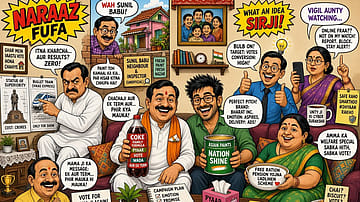 India’s public life has a crowded family drawing room. Somewhere between asking for a vote and selling a tin of paint, everybody has become somebody’s relative