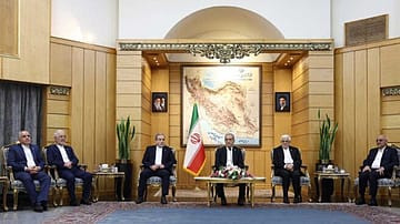 Iranian President Masoud Pezeshkian said confronting unilateralism was a key goal of BRICS as he departed Tehran for New Delhi