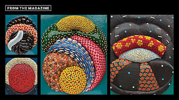 Saving Face: With his new wall reliefs, G Ravinder Reddy asks whether an image needs volume to feel monumental