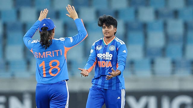 Sree Charani became the first Indian bowler to cross 800 rating points in women’s T20Is after India’s Asia Cup triumph. Her four wickets in the final helped secure the title, while teammate Deepti Sharma climbed to world No. 2 Sree Charani became the first Indian bowler to cross 800 rating points in women’s T20Is after India’s Asia Cup triumph. Her four wickets in the final helped secure the title, while teammate Deepti Sharma climbed to world No. 2
