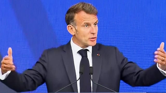 Macron Says France, US Will ‘Act Together’ on Energy Tensions, Strait of Hormuz