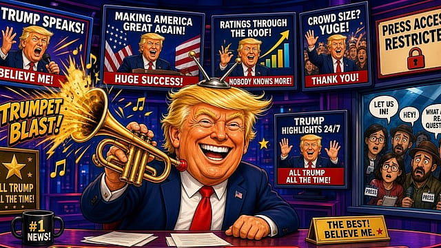 Trump, Trumpet & Trump TV: When the President Becomes the Channel