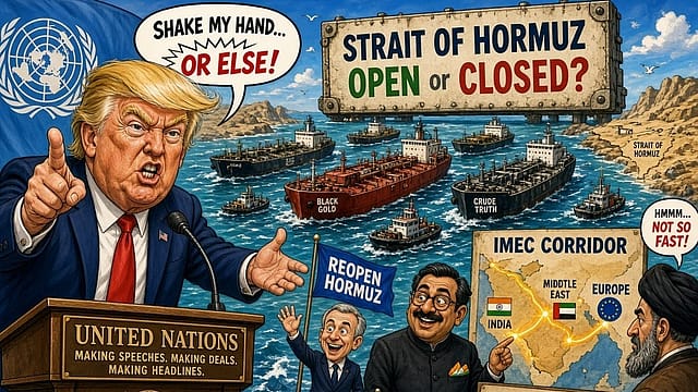 UNGA Showdown: Trump’s Iran Annihilation Threat, Hormuz Strait Diplomacy and Global Energy Stakes