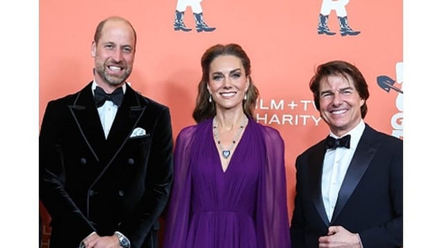Prince William, Kate Middleton, Tom Cruise (Photo/Instagram/@princeandprincessofwales)
Prince William, Kate Middleton, Tom Cruise (Photo/Instagram/@princeandprincessofwales)