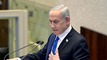 (in picture) Israeli Prime Minister Benjamin Netanyahu. Israel has barred UK Green Party leader Zack Polanski from entry after the party adopted an anti-Zionist policy