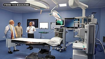 Prime Minister Narendra Modi at the inauguration of a NAMO Hospital, Daman, June 5, 2026
