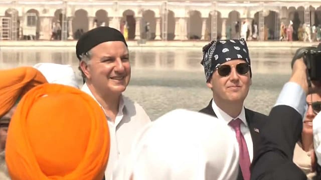 Sergio Gor at Golden Temple: US envoy’s Amritsar visit puts Punjab in focus