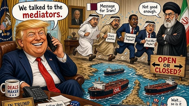 US, Iran Hold Indirect Talks After Hormuz Proposal Rejection; Tehran Awaits Reply