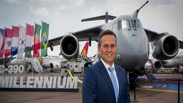 Embraer Defence & Security President and CEO Bosco Da Costa Junior said Mahindra would be its partner for the IAF’s 60-aircraft transport tender. He confirmed that Adani would partner with Embraer on civilian aviation opportunities in India. Embraer Defence & Security President and CEO Bosco Da Costa Junior said Mahindra would be its partner for the IAF’s 60-aircraft transport tender. He confirmed that Adani would partner with Embraer on civilian aviation opportunities in India.