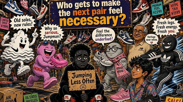 Nike helped teach the world how much meaning a pair of shoes could carry. Its competitors would now like to carry some of it Nike helped teach the world how much meaning a pair of shoes could carry. Its competitors would now like to carry some of it