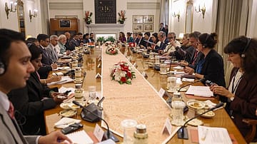 Prime Minister Narendra Modi and Swiss President Guy Parmelin held bilateral talks at Hyderabad House in New Delhi on Monday. The Swiss leader’s visit focuses on expanding cooperation as the India-EFTA trade agreement completes its first year.