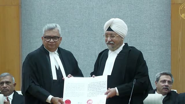Justice Gurvinder Pal Singh Takes Oath as Additional Judge of Delhi High Court
