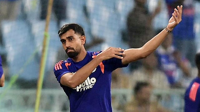 Prince Yadav made an unbeaten 13 from six balls at No. 10 in India’s 14-run victory over West Indies. His three fours placed him alongside S Sreesanth and Ravichandran Ashwin in a rare Indian T20I list Prince Yadav made an unbeaten 13 from six balls at No. 10 in India’s 14-run victory over West Indies. His three fours placed him alongside S Sreesanth and Ravichandran Ashwin in a rare Indian T20I list