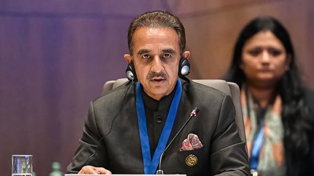 Minister of State for External Affairs Kirti Vardhan Singh urged CICA members to unite against cross-border terrorism at the grouping’s seventh summit in Baku Minister of State for External Affairs Kirti Vardhan Singh urged CICA members to unite against cross-border terrorism at the grouping’s seventh summit in Baku
