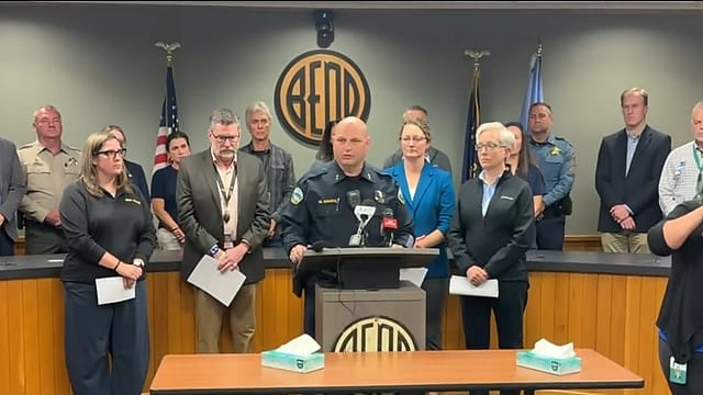 Three children and a teacher were killed in the shooting at Silver Rail Elementary School in Bend, Oregon on Thursday, authorities said in a press conference. Three children and a teacher were killed in the shooting at Silver Rail Elementary School in Bend, Oregon on Thursday, authorities said in a press conference.