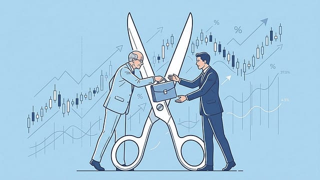Inherited Shares: The price of equity held by parents sets your gain