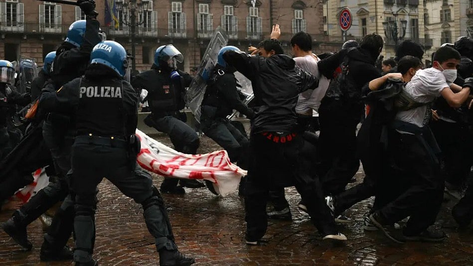 France Takes 1,800 Into Custody After Protests Turn Violent