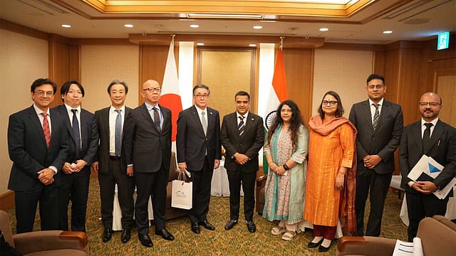 On October 19, Gujarat Deputy Chief Minister Harsh Sanghavi held an “Invest in Gujarat” roundtable with Japanese industrialists and investors in Osaka On October 19, Gujarat Deputy Chief Minister Harsh Sanghavi held an “Invest in Gujarat” roundtable with Japanese industrialists and investors in Osaka