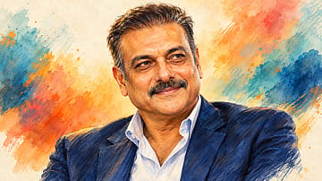 Perhaps Ravi Shastri's most saleable quality is how little he appears to strain for relevance. He can enter a dating-app film, deliver nonsense with dressing-room conviction and leave with his dignity cheerfully rearranged