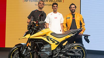 L-R: Niraj Rajmohan, CTO; Vinayak Bhat, CPO; Narayan Subramaniam, CEO. Ultraviolette is moving towards a business in which investment in batteries, motors and electronics can serve several kinds of customer