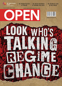 open magazine cover open magazine cover