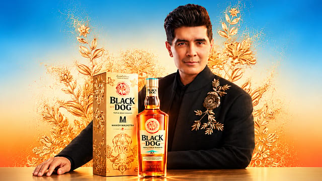 Black Dog Calls Manish Malhotra. Blenders Pride Knows the Number Black Dog Calls Manish Malhotra. Blenders Pride Knows the Number