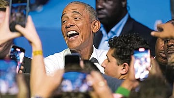 ‘Saddam Hussein Opened a Cheesecake Factory’: Obama Mocks Trump’s White House Makeover