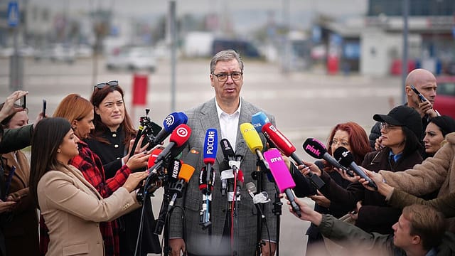 Former President of Serbia Aleksandar Vučić Former President of Serbia Aleksandar Vučić