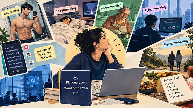 Dictionary.com has selected maxxing as its 2026 Word of the Year. Dictionary.com has selected maxxing as its 2026 Word of the Year.