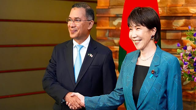 Bangladesh Prime Minister Tarique Rahman and Prime Minister of Japan, Sanae Takaichi Bangladesh Prime Minister Tarique Rahman and Prime Minister of Japan, Sanae Takaichi