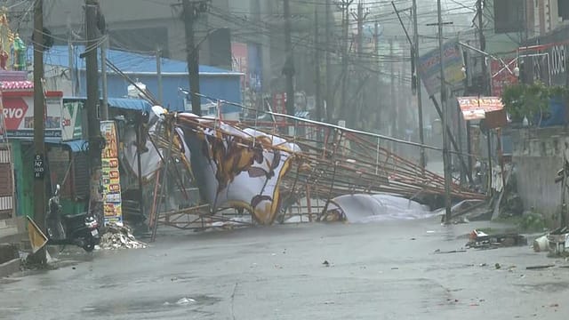 Cyclone Arnab hits Andhra Pradesh: 57,000 evacuated as three deaths reported, coastal damage mounts