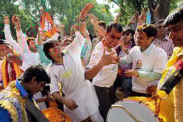 Verdict Day: Vignettes from BJP headquarters