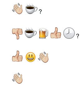 Let EMOJIS do the talking