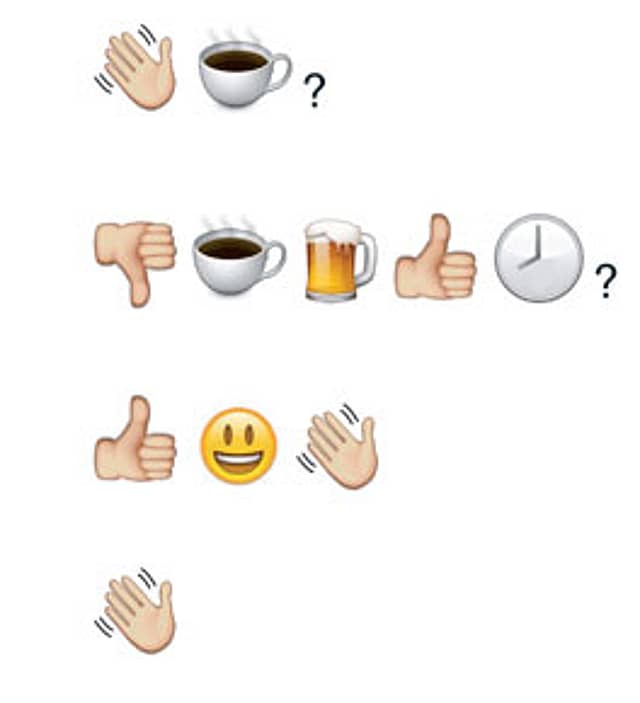 Let EMOJIS do the talking