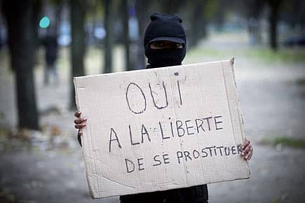 France Criminalising Clients of Prostitutes