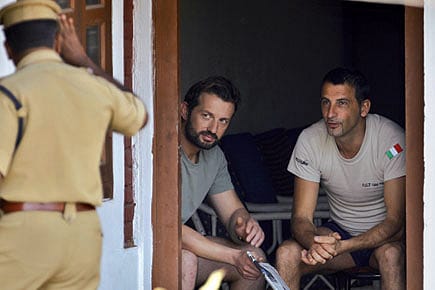 Italian-Indian standoff